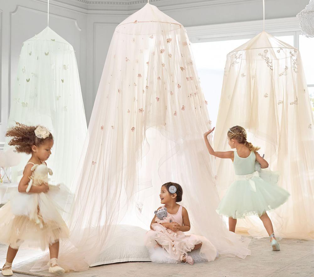 Monique Lhuillier Blush Petal Canopy Pottery Barn Kids UK